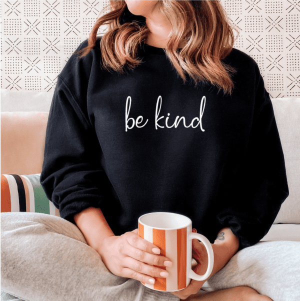 Be Kind Cursive Sweatshirt